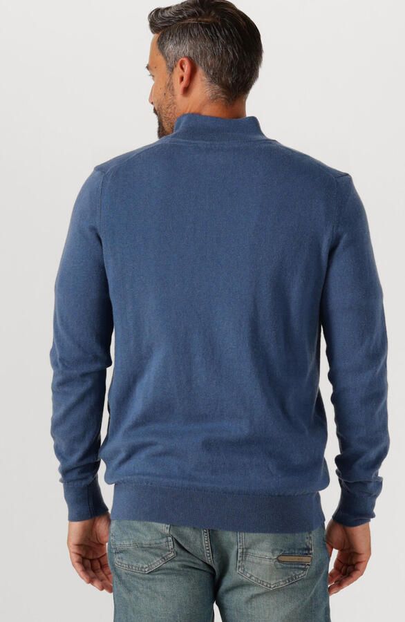 LYLE & SCOTT Heren Truien & Vesten Cotton Merino Quarter Zip Jumper Blauw - Foto 2