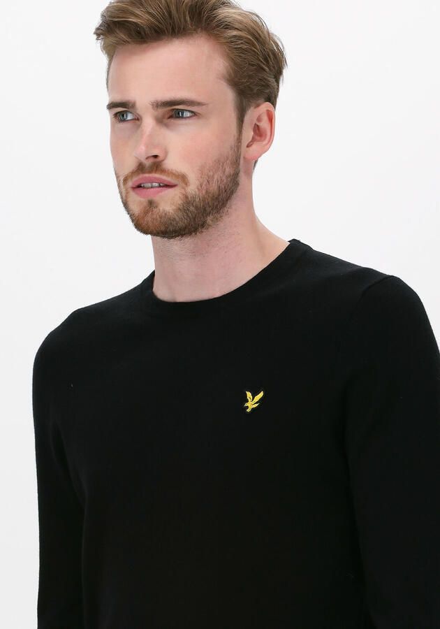 Lyle & Scott Maglione Lyle ; Scott Kn400Vc-Z865 Nero Taglie abbigliamento: L Zwart Heren - Foto 3