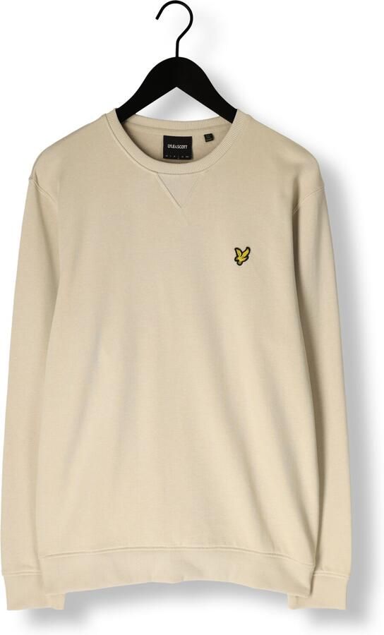 LYLE & SCOTT Heren Truien & Vesten Crew Neck Sweatshirt Beige - Foto 3