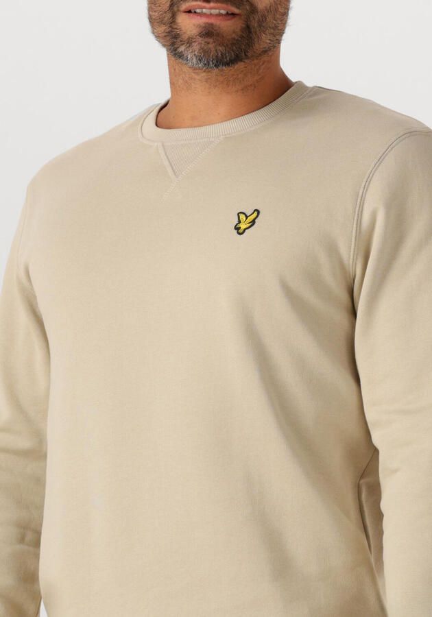 LYLE & SCOTT Heren Truien & Vesten Crew Neck Sweatshirt Beige