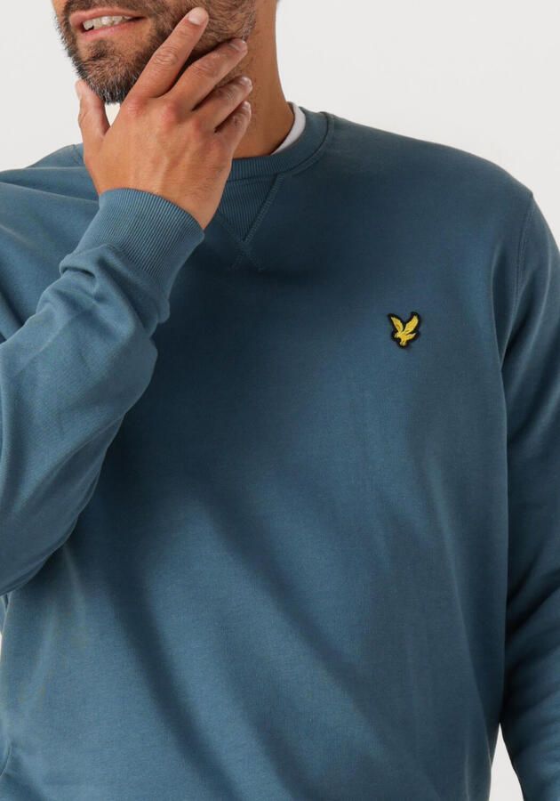 LYLE & SCOTT Heren Truien & Vesten Crew Neck Sweatshirt Blauw