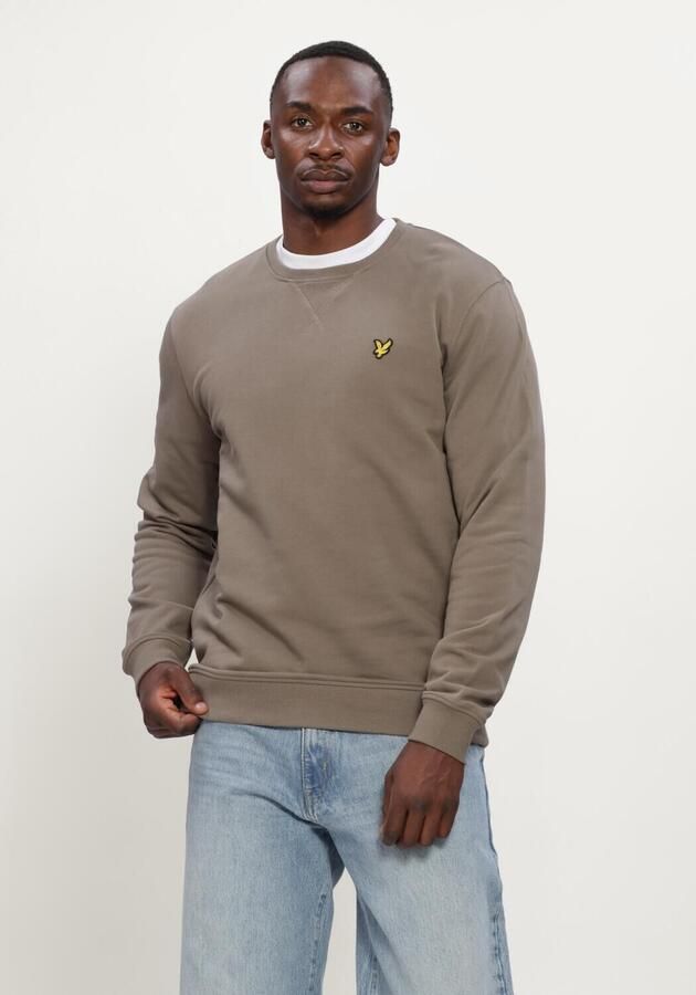 Lyle & Scott Sweater Lyle & Scott ML424VOG CREW NECK-X569 KHAKI ASH