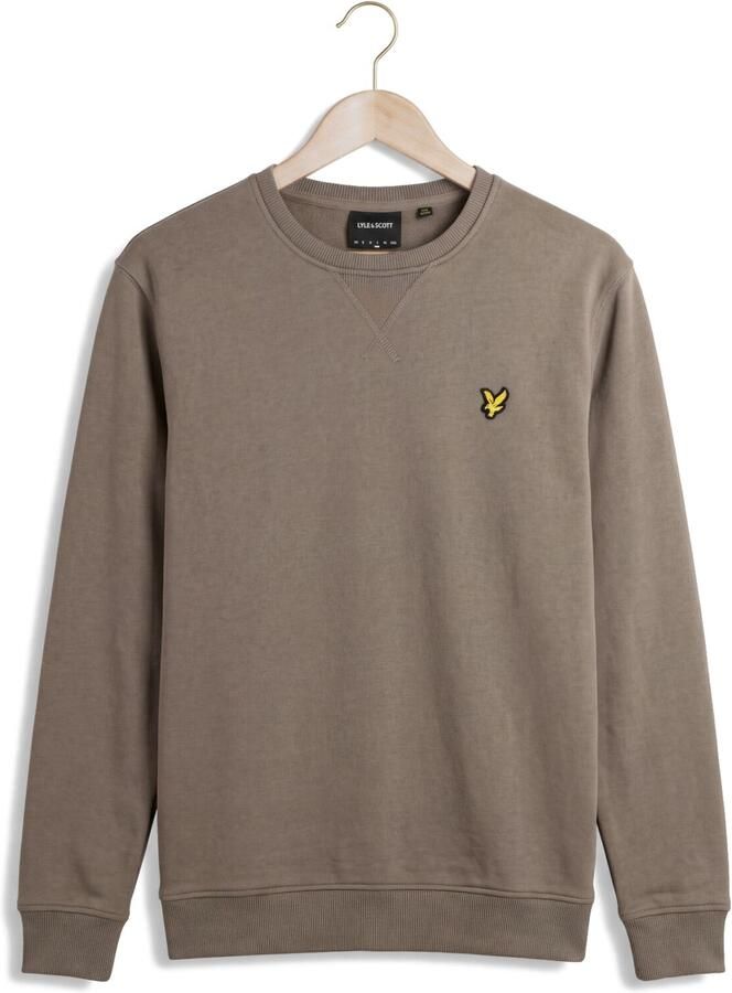 Lyle & Scott Sweater Lyle & Scott ML424VOG CREW NECK-X569 KHAKI ASH - Foto 2