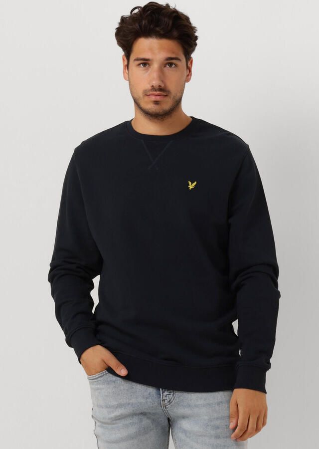 LYLE & SCOTT Heren Truien & Vesten Crew Neck Sweatshirt Donkerblauw