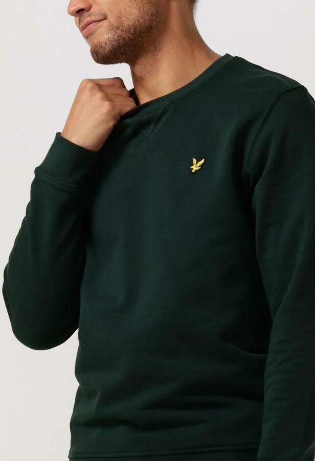 LYLE & SCOTT Heren Truien & Vesten Crew Neck Sweatshirt Groen