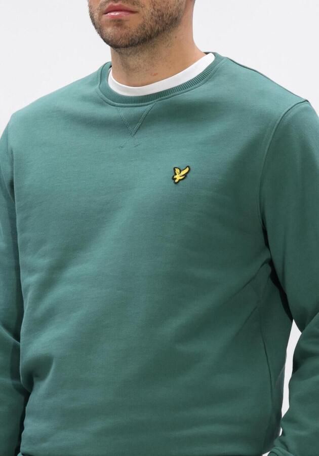 LYLE & SCOTT Heren Truien & Vesten Crew Neck Sweatshirt Groen - Foto 3