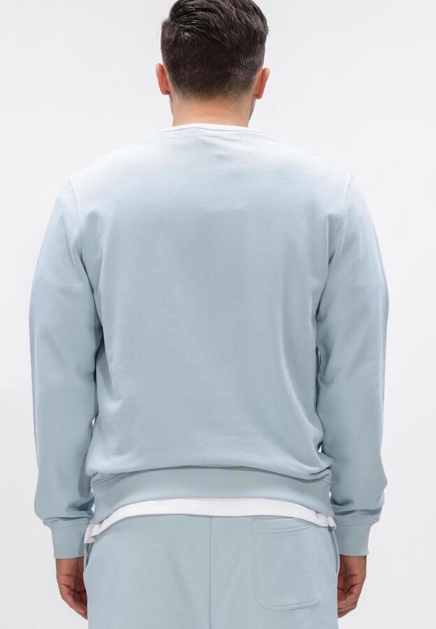 Lyle & Scott Sweater Lyle & Scott Lyle Scott Sweat Crewneck Opal Blauw - Foto 3