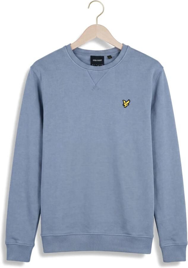 LYLE & SCOTT Heren Truien & Vesten Crew Neck Sweatshirt Lichtblauw - Foto 2