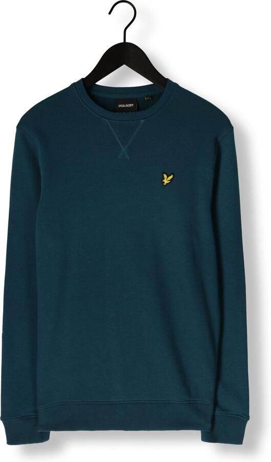 LYLE & SCOTT Heren Truien & Vesten Crew Neck Sweatshirt Petrol - Foto 3
