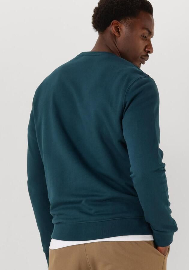 LYLE & SCOTT Heren Truien & Vesten Crew Neck Sweatshirt Petrol