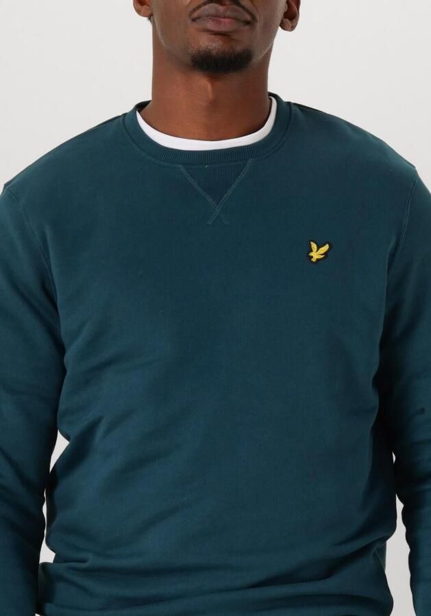 LYLE & SCOTT Heren Truien & Vesten Crew Neck Sweatshirt Petrol - Foto 2