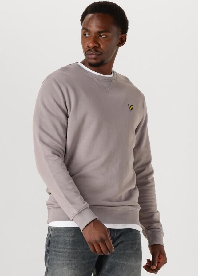 LYLE & SCOTT Heren Truien & Vesten Crew Neck Sweatshirt Taupe - Foto 4