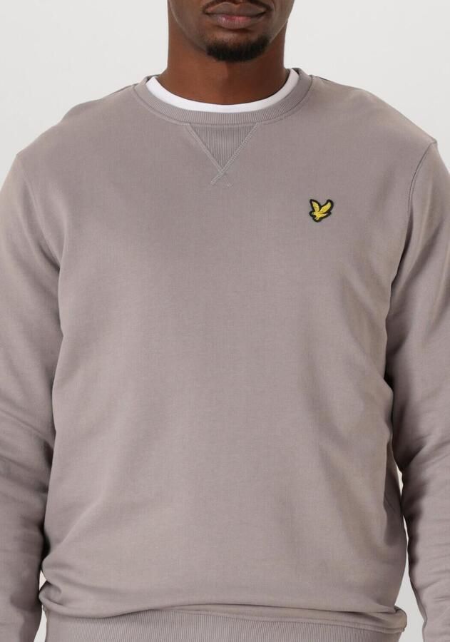 LYLE & SCOTT Heren Truien & Vesten Crew Neck Sweatshirt Taupe
