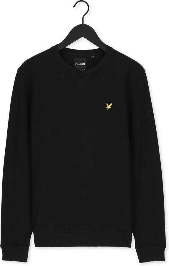 Lyle & Scott Klassieke Katoenen Trui in Verschillende Kleuren Black Heren - Foto 3