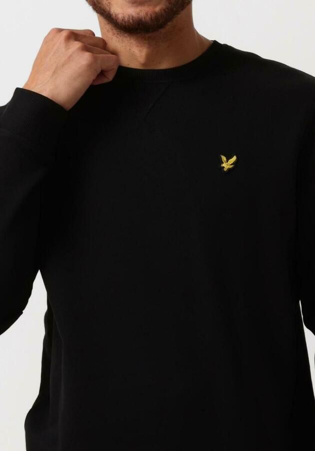 Lyle & Scott Klassieke Katoenen Trui in Verschillende Kleuren Black Heren - Foto 2