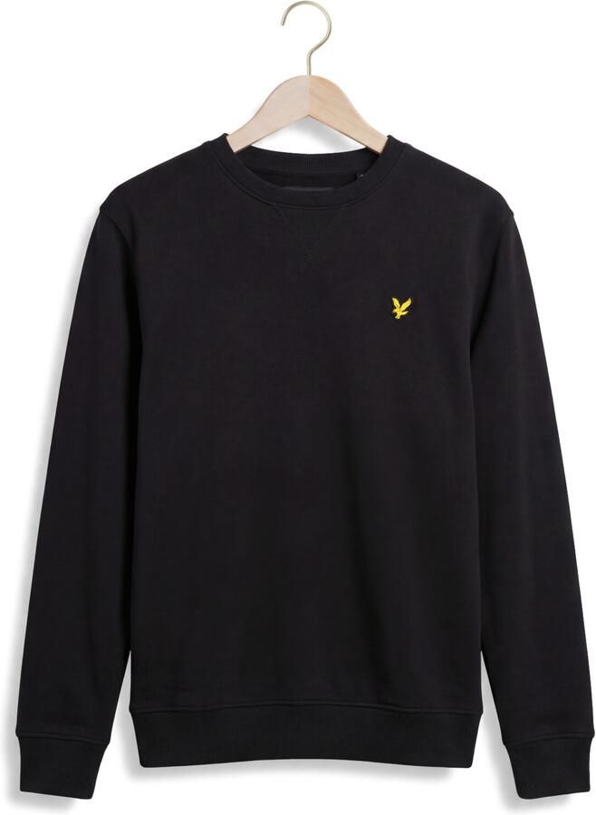Lyle & Scott Klassieke Katoenen Trui in Verschillende Kleuren Black Heren - Foto 2