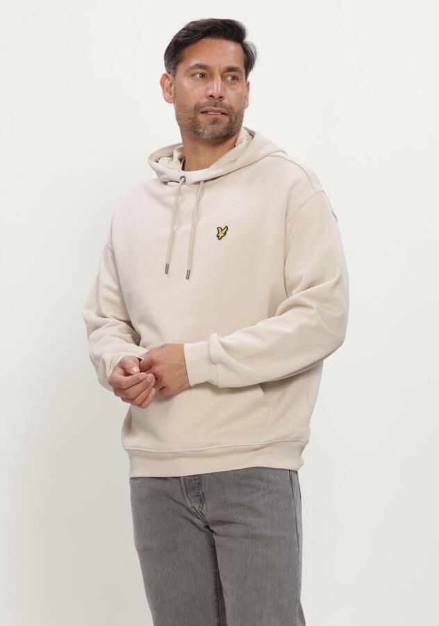 LYLE & SCOTT Heren Truien & Vesten Heavyweight Loopback Pullover Hoodie Beige