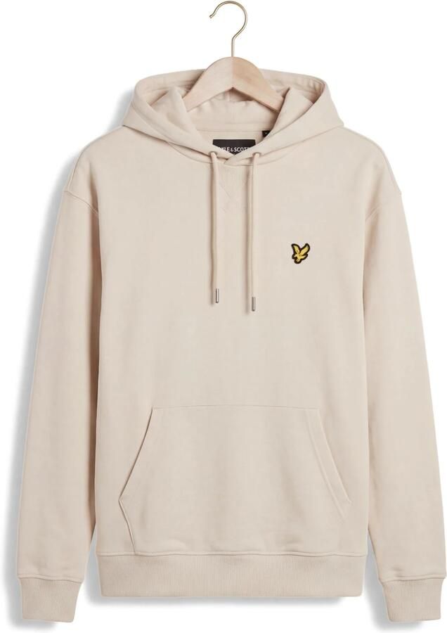 LYLE & SCOTT Heren Truien & Vesten Heavyweight Loopback Pullover Hoodie Beige - Foto 2
