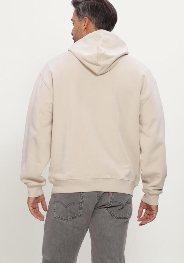 LYLE & SCOTT Heren Truien & Vesten Heavyweight Loopback Pullover Hoodie Beige - Foto 3