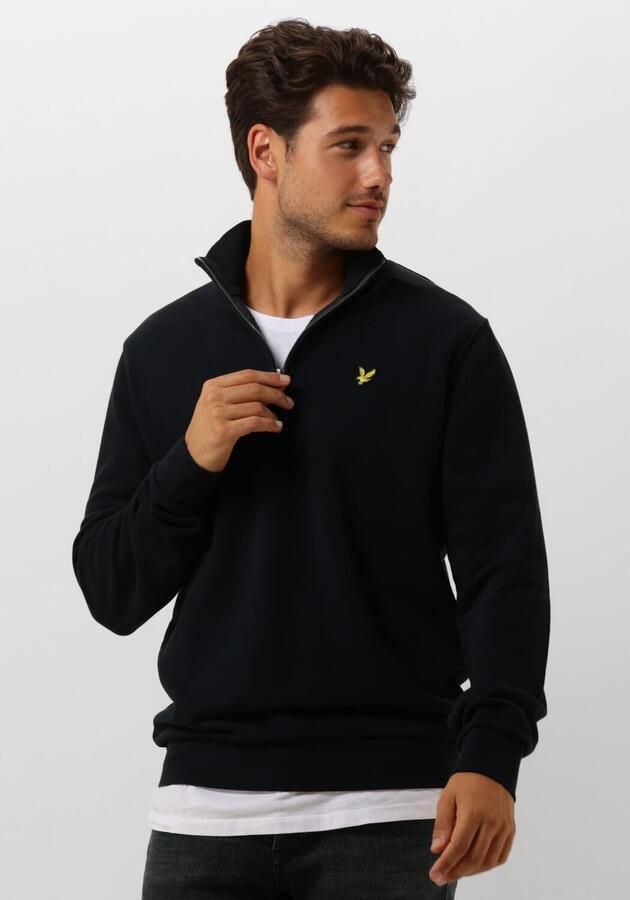Lyle & Scott Sweater Lyle & Scott ML2022V LOOPBACK QUARTER ZIP SWEAT-Z271 DARK NAVY - Foto 4
