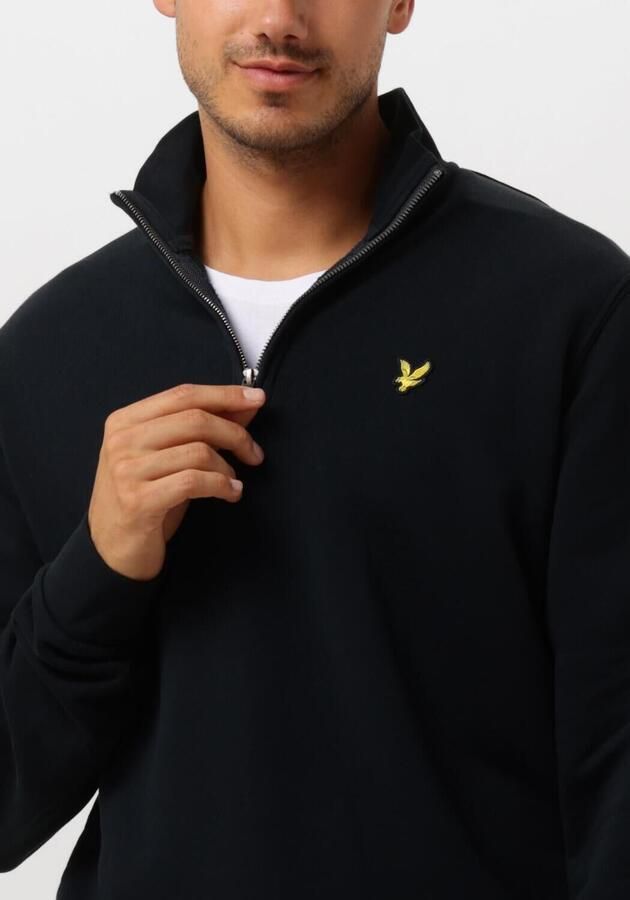 Lyle & Scott Sweater Lyle & Scott ML2022V LOOPBACK QUARTER ZIP SWEAT-Z271 DARK NAVY - Foto 2
