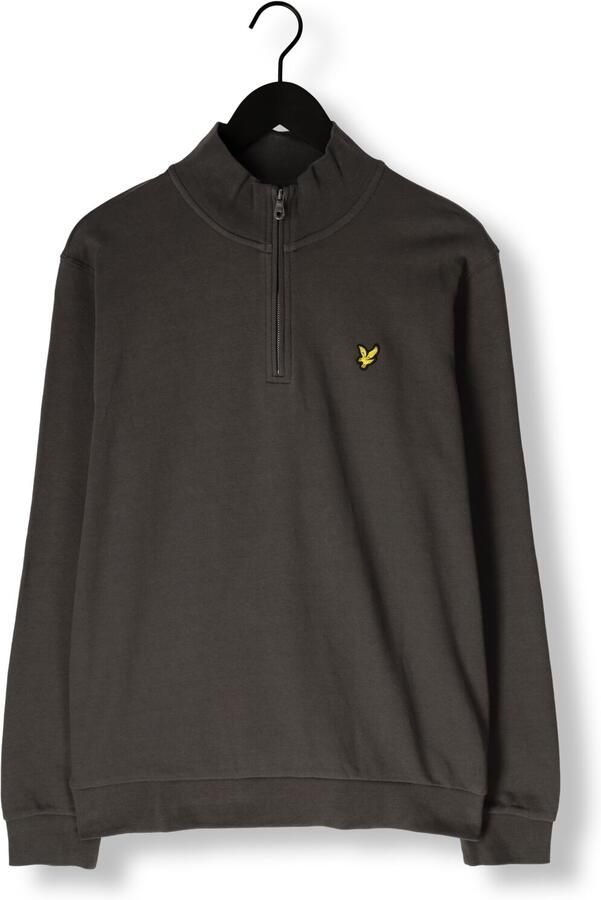 Lyle & Scott Sweater Lyle & Scott ML2022V LOOPBACK QUARTER ZIP SWEAT-W635 GUNMETAL - Foto 3