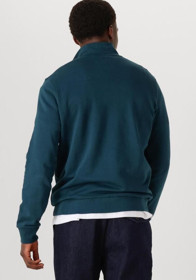 LYLE & SCOTT Heren Truien & Vesten Loopback Quarter Zip Sweat Petrol