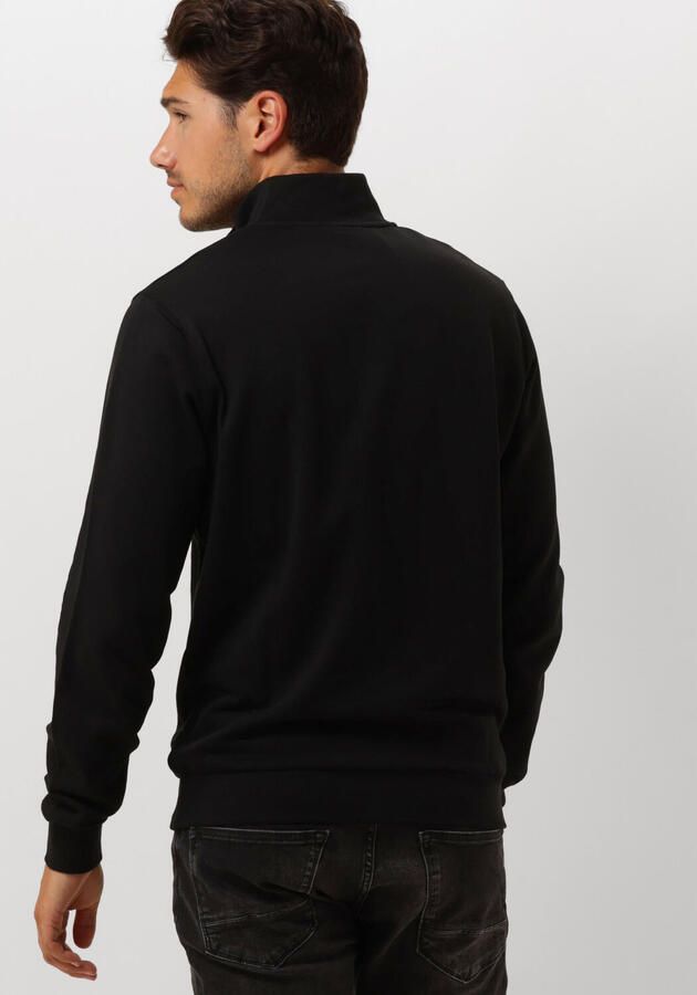 Lyle & Scott Sweater Lyle & Scott ML2022V LOOPBACK QUARTER ZIP SWEAT-Z865 JET BLACK