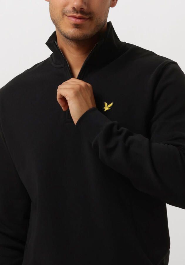 Lyle & Scott Sweater Lyle & Scott ML2022V LOOPBACK QUARTER ZIP SWEAT-Z865 JET BLACK - Foto 2