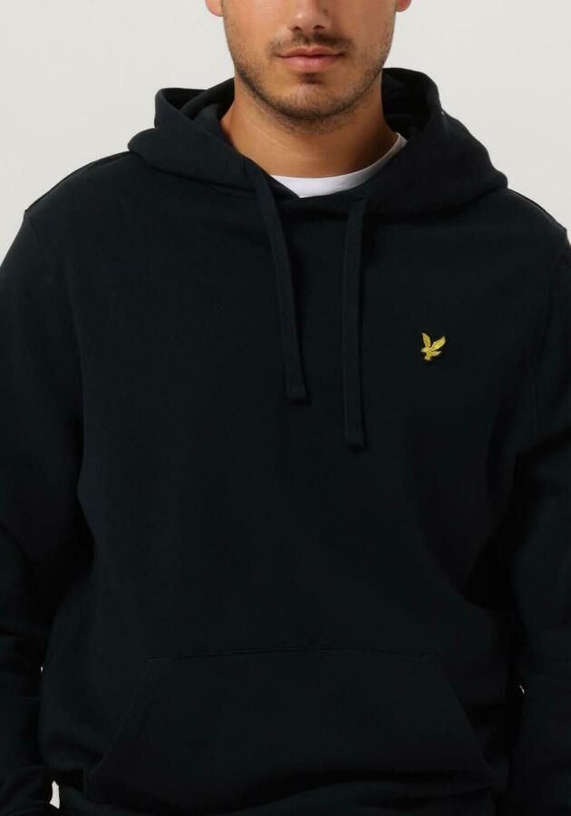 Lyle & Scott Klassieke Navy Hoodie met Kangaroo Zak Blue Heren - Foto 5
