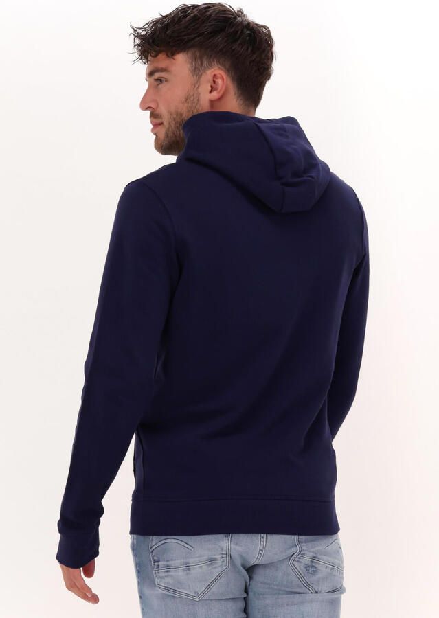 Lyle & Scott Klassieke Navy Hoodie met Kangaroo Zak Blue Heren