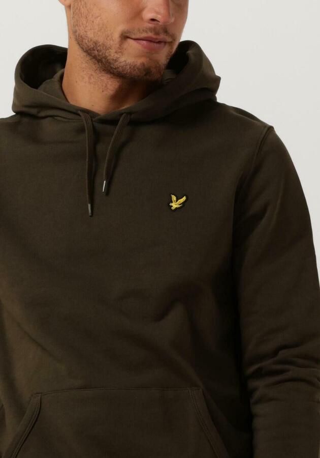 Lyle & Scott Olijfgroene Hoodie met Kangoeroezak Green Heren - Foto 2
