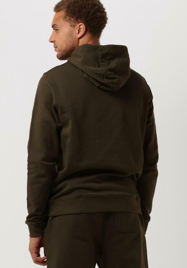 Lyle & Scott Olijfgroene Hoodie met Kangoeroezak Green Heren
