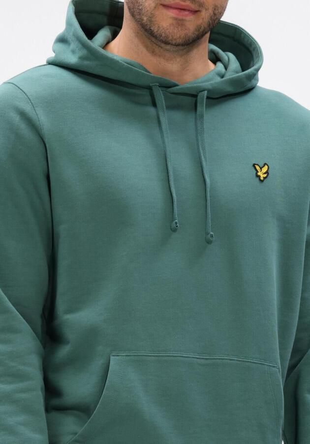 LYLE & SCOTT Heren Truien & Vesten Pullover Hoodie Groen - Foto 3