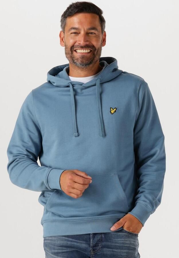 LYLE & SCOTT Heren Truien & Vesten Pullover Hoodie Lichtblauw - Foto 4