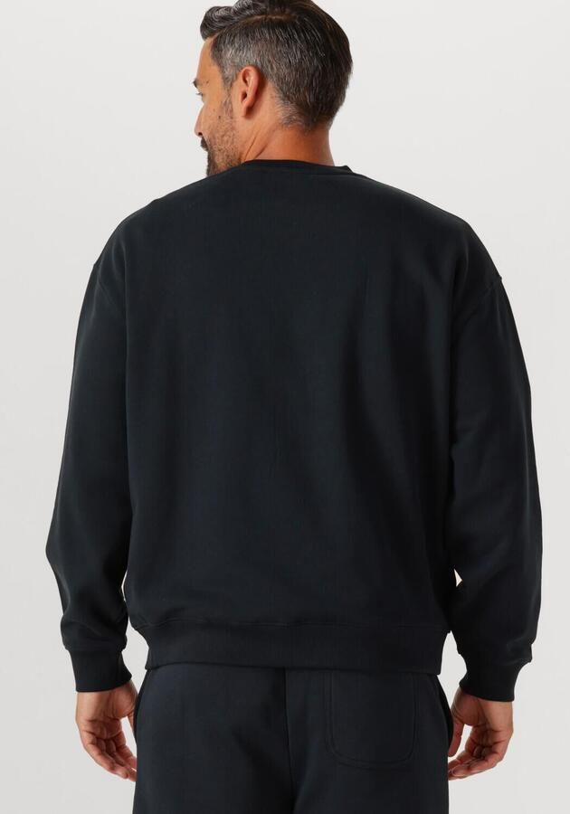 LYLE & SCOTT Heren Truien & Vesten Script Brush Back Crew Neck Sweatshirt Donkerblauw - Foto 2