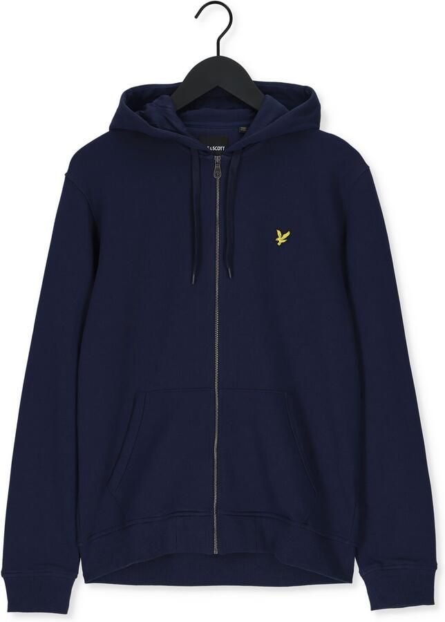 LYLE & SCOTT Heren Truien & Vesten Zip Through Hoodie Donkerblauw
