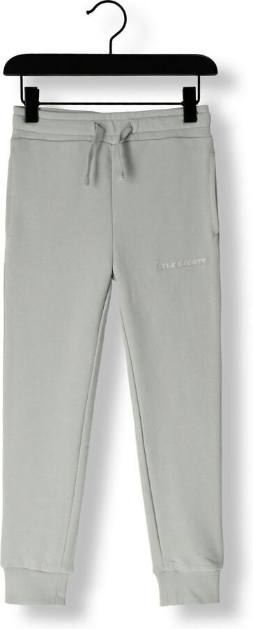 LYLE & SCOTT Jongens Broeken Cript Embroidered Sweatpant Grijs - Foto 2