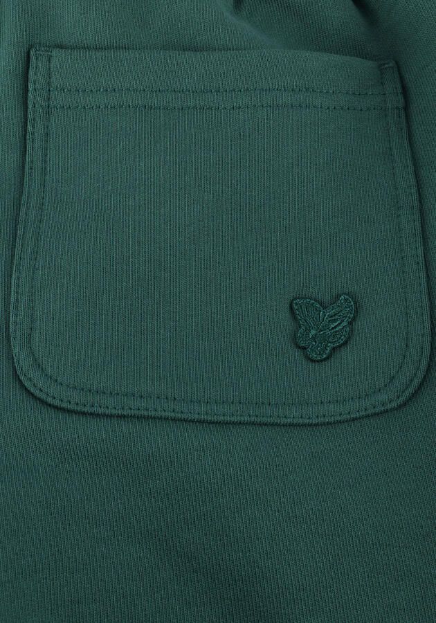 LYLE & SCOTT Broeken Heavy Weight Sweat Short Donkergroen - Foto 1