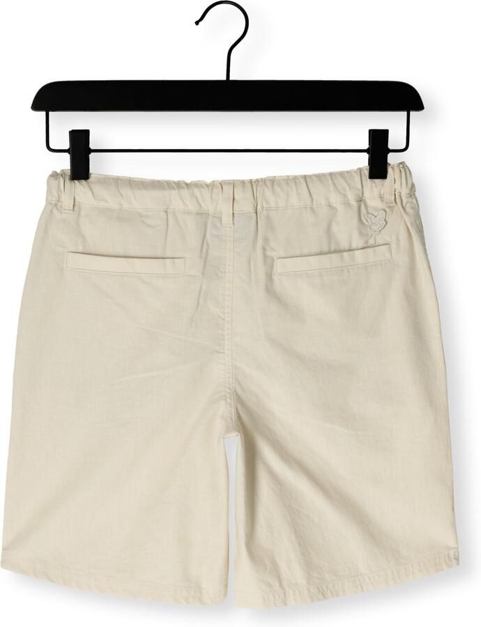 LYLE & SCOTT Broeken Linen Blend Short Ecru - Foto 2