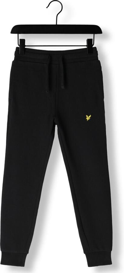 Lyle & Scott slim fit joggingbroek MLB2006V zwart Jongens Katoen Effen 170 176 - Foto 2