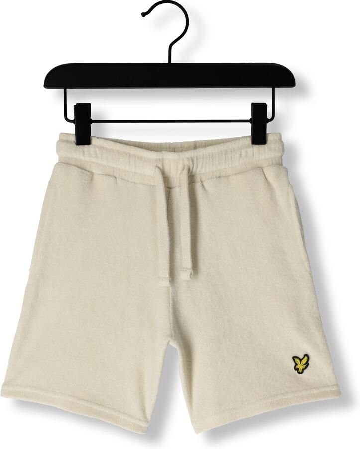 LYLE & SCOTT Jongens Broeken Towelling Short Creme