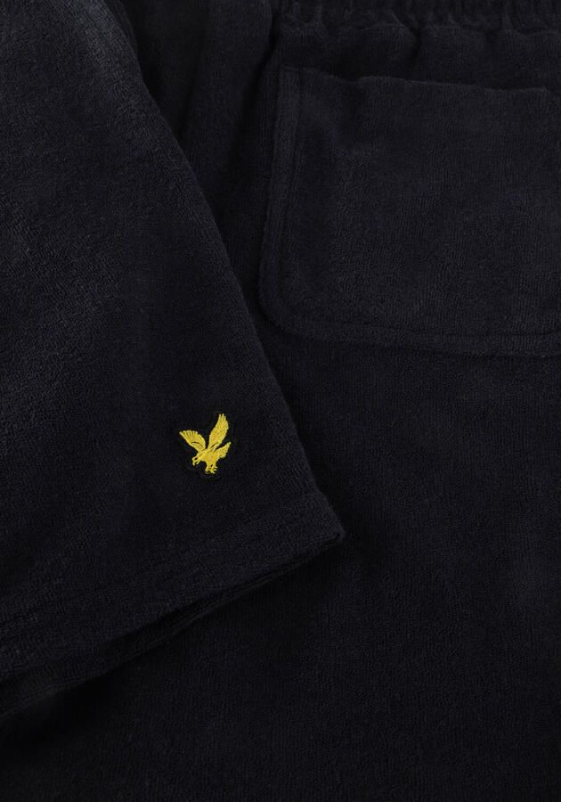 Lyle & Scott sweatshort MLB2012V donkerblauw Effen 170 176 - Foto 2