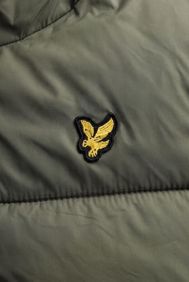 LYLE & SCOTT Jongens Jassen Fleece Lined Padded Jacket Groen