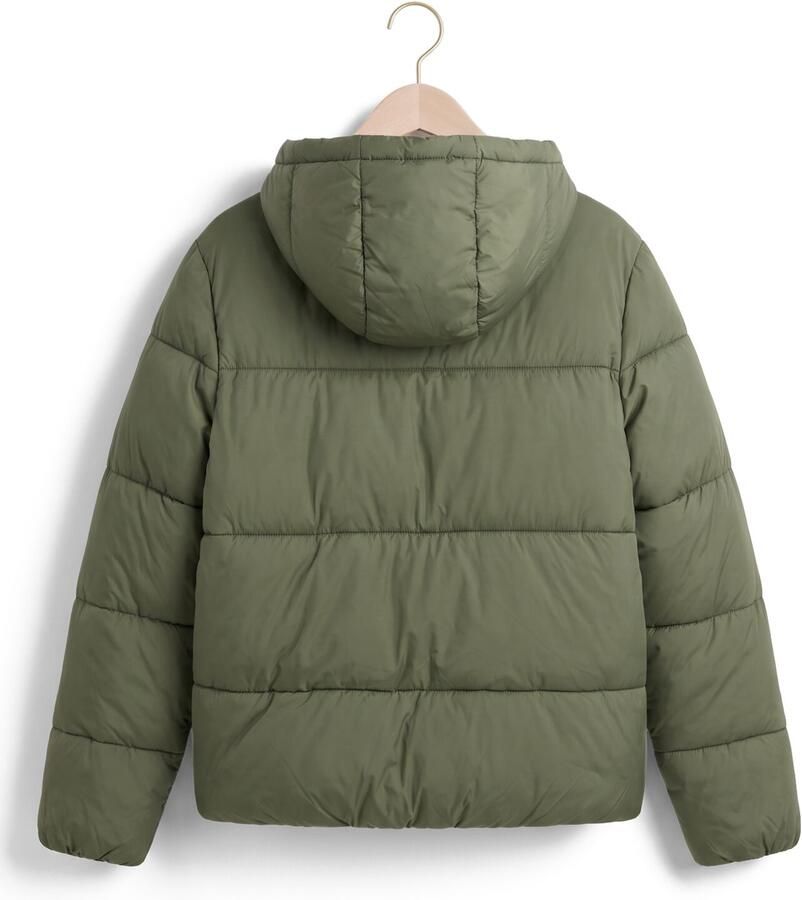LYLE & SCOTT Jongens Jassen Fleece Lined Padded Jacket Groen - Foto 2
