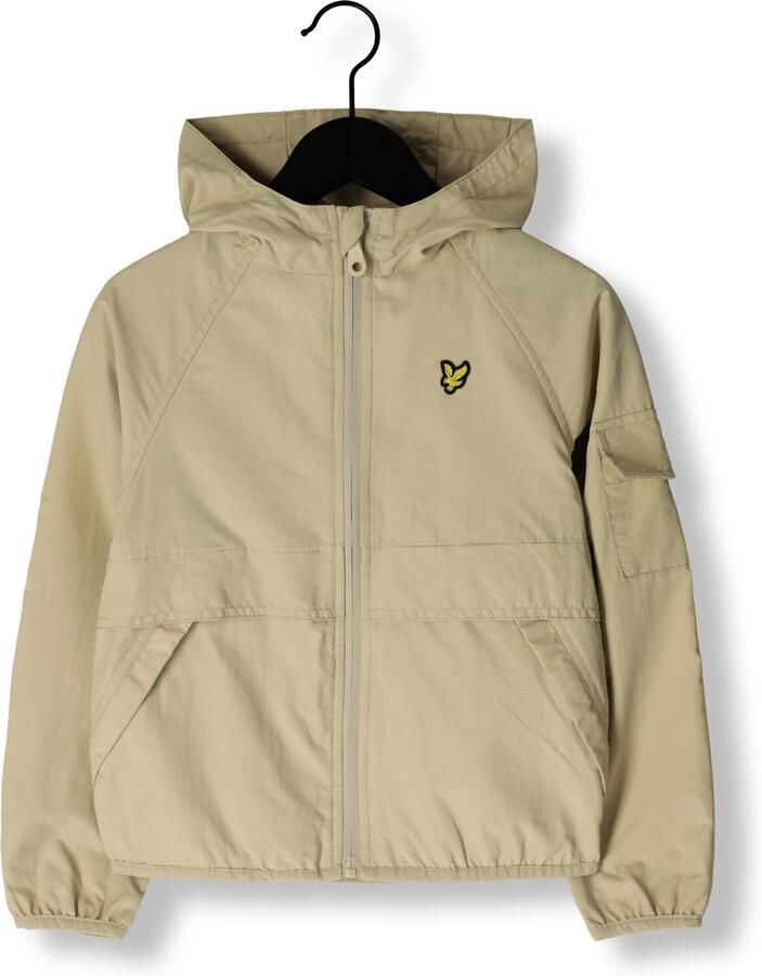 LYLE & SCOTT Jassen Hooded Windbreaker Jacket Beige - Foto 3