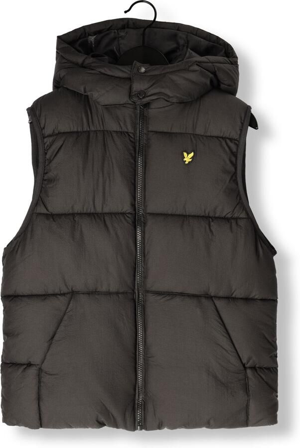 LYLE & SCOTT Jongens Jassen Ripstop Quilted Gilet Zwart - Foto 2