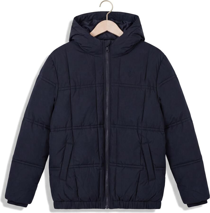LYLE & SCOTT Jongens Jassen Tonal Eagle Padded Coat Donkerblauw