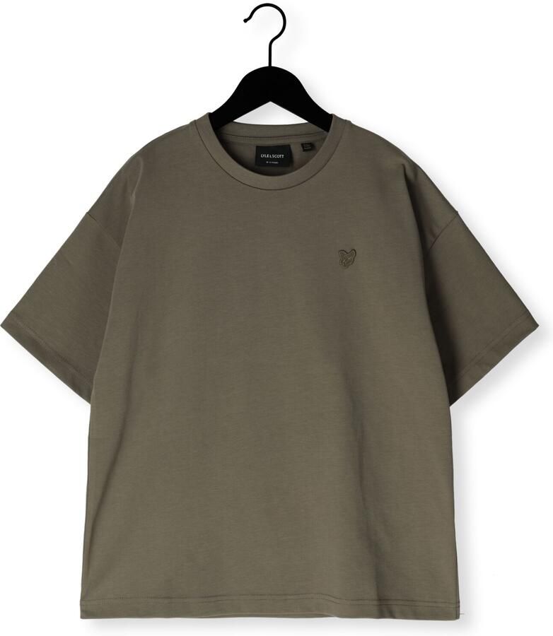 LYLE & SCOTT Polo's & T-shirts Heavy Weight Relaxed T-shirt Khaki