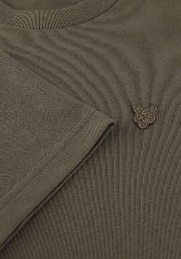 LYLE & SCOTT Polo's & T-shirts Heavy Weight Relaxed T-shirt Khaki - Foto 2